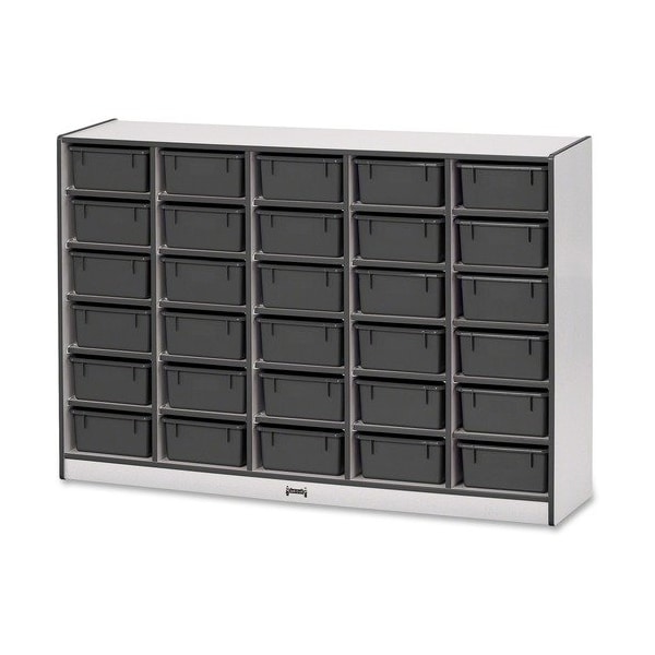 STORAGE, 30 TUB, W/BINS, BK